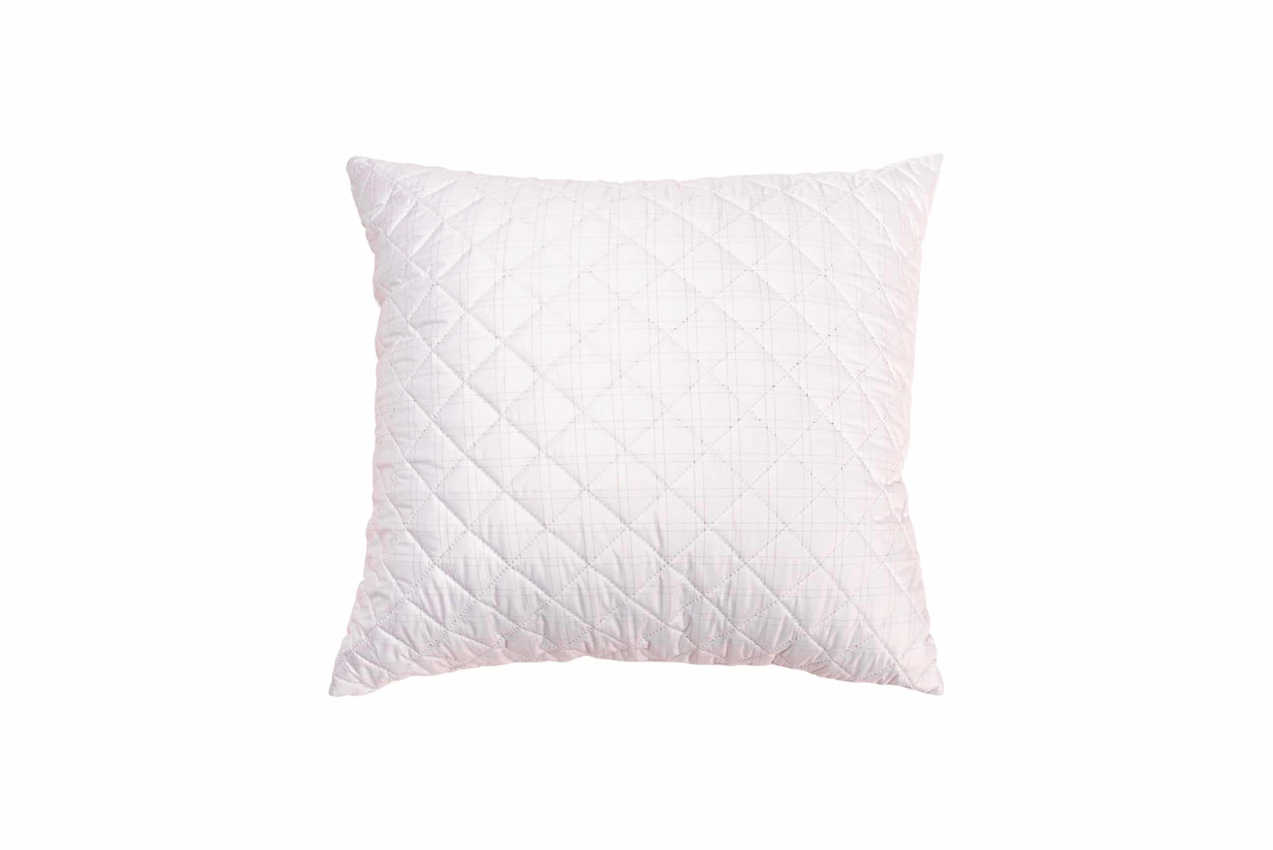 Perna matlasata Somnart, 70x70 cm, microfibra cu fibre de carbon